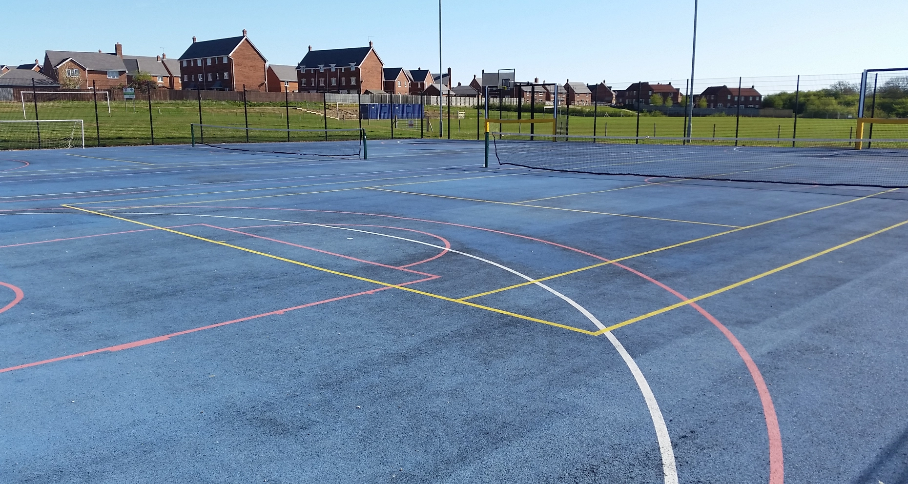 Outdoor Tennis Court