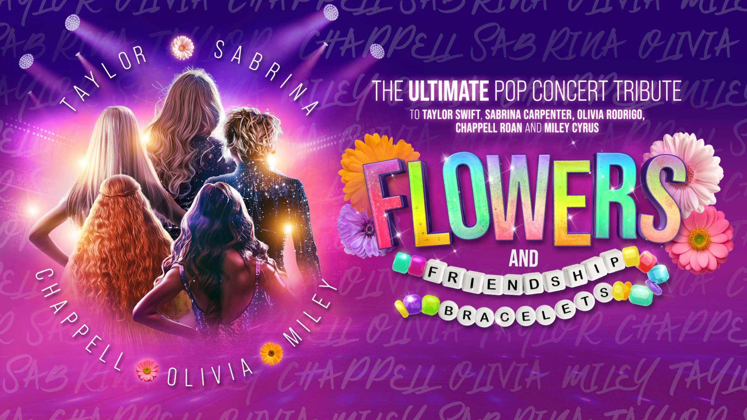 Flowers & Friendship Braclelets